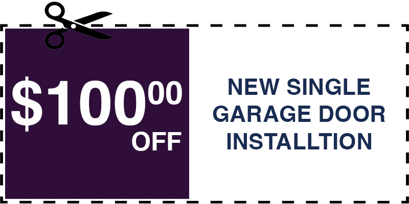 100 off garage door repair Hastings on Hudson