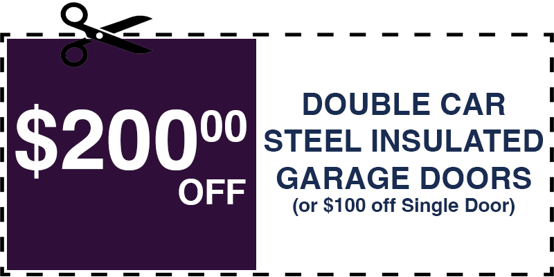 200 off garage door repair Hastings on Hudson